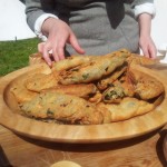The finished salmon pasties, Lund, 2012